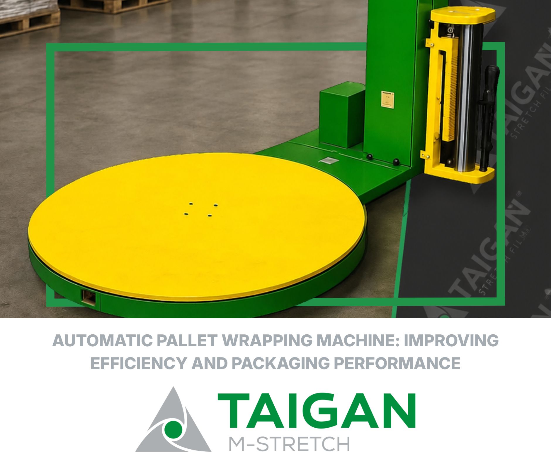 Packaging Suppliers | South Africa | Taigan automatic pallet wrapping machine